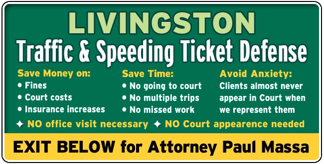 Livingston Parish, Louisiana Traffic Ticket Lawyer/Attorney Paul M. Massa | FREE Consultation